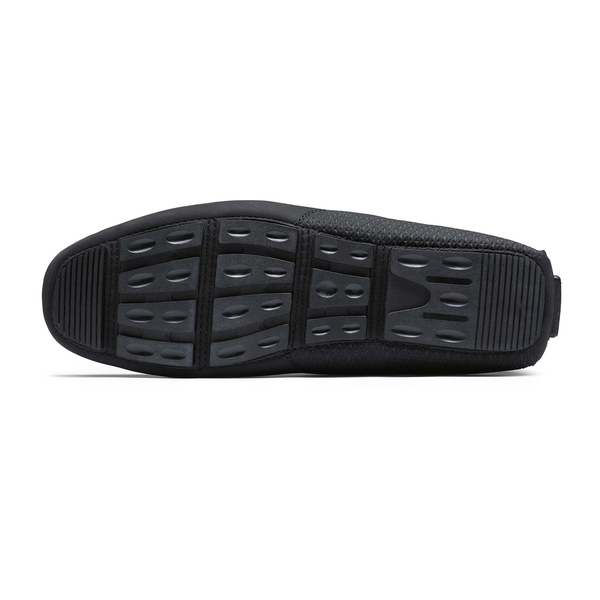Men's Versatile PU Leather Casual Loafers - BLACK - 3